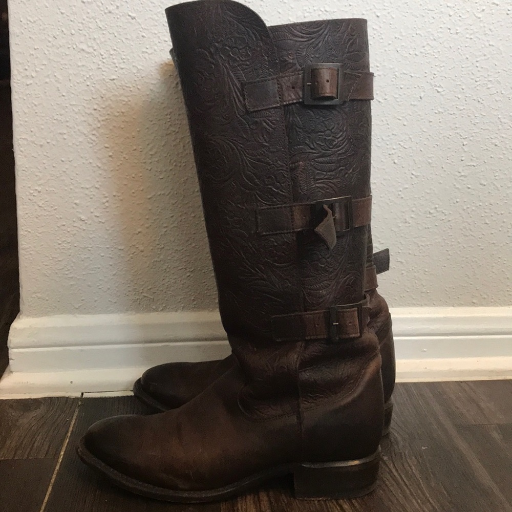 Western riding style boots!